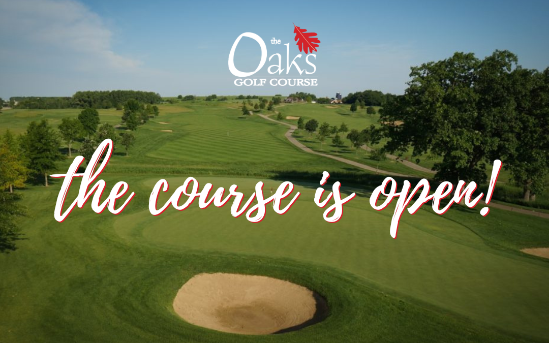 The Course is OPEN for Play!